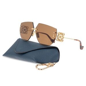 Anagram oversized rimless sunglasses